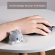 Tapis De Souris Ergonomique En Mousse À Mémoire De Forme Confort Et Soutien Poignet Lavable - www.yonis-shop.com