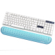 Tapis De Souris Ergonomique En Silicone Avec Repose-Poignet Confortable Et Antidérapant