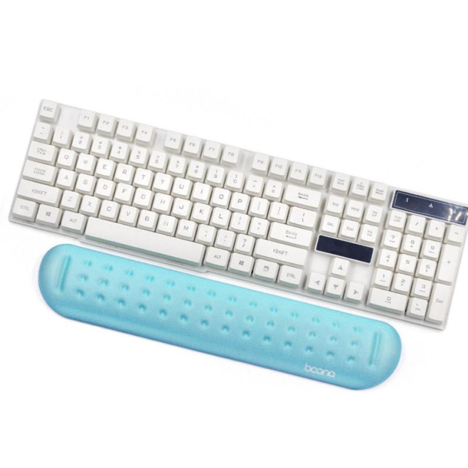 Tapis De Souris En Gel De Silicone Avec Repose-Poignet Ergonomique Confortable Et Antidérapant - www.yonis-shop.com
