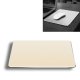 Tapis De Souris Antidérapant Double Face En Alliage D'Aluminium Taille Moyenne Argenté Haute Qualité Facile À Nettoyer - www....