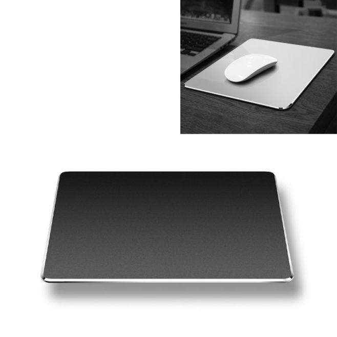 Tapis De Souris Double Face Antidérapant En Alliage D'Aluminium Pour Une Utilisation Fluide Et Facile À Nettoyer - www.yonis-...