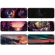 Tapis De Souris Fantaisie Peint À La Main Taille XL Surface Douce Et Antidérapante Couleurs Éclatantes - www.yonis-shop.com