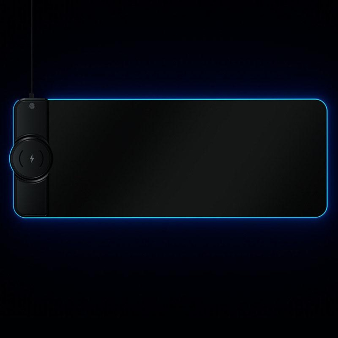 Tapis De Souris Multifonctionnel Avec Éclairage RGB Et Chargeur Sans Fil Intégré Haute Performance - www.yonis-shop.com