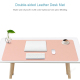 Tapis De Souris Double Face PU 100x44cm Élégance Et Durabilité Pour Bureau Et Maison - www.yonis-shop.com