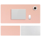 Tapis De Souris Double Face PU 100x44cm Élégance Et Durabilité Pour Bureau Et Maison - www.yonis-shop.com