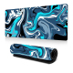 Tapis De Souris XXL Design Abstrait Imperméable Pour Bureau Et Gaming Confortable Et Durable - www.yonis-shop.com