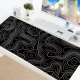 Tapis De Souris Géant Design Abstrait Étanche Et Confortable Pour Gamers Et Designers - www.yonis-shop.com