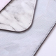 Tapis De Souris Marbré En Cuir PU Antidérapant Pour Bureau Et École Design Élégant 20x20cm - www.yonis-shop.com