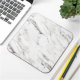 Tapis De Souris Marbré En Cuir PU Antidérapant Pour Bureau Et École Design Élégant 20x20cm - www.yonis-shop.com