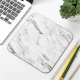 Tapis De Souris Marbré En Cuir PU Antidérapant Pour Bureau Et École Design Élégant 20x20cm - www.yonis-shop.com