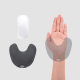 Tapis De Souris Ergonomique En Mousse À Mémoire Avec Repose-Poignet Et Boules Acier Inoxydable - www.yonis-shop.com