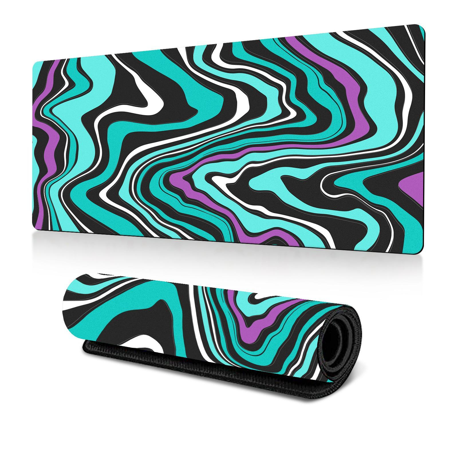 Tapis De Souris XXL Gamer Design Abstrait Imperméable Confortable Tai