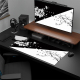 Tapis De Souris Antidérapant En Caoutchouc Motif Fleur De Cerisier Lavable Et Durable Pour Bureau - www.yonis-shop.com