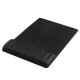 Tapis De Souris Ergonomique En Mousse À Mémoire De Forme Avec Repose-Poignet Confortable Noir