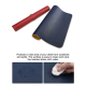 Tapis De Souris XXL Antidérapant En Cuir PU Imperméable Facile À Nettoyer Taille 60x30cm - www.yonis-shop.com