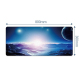 Tapis De Souris XXL Antidérapant Pour Gaming Et Bureau Taille 800x300mm Design Terre - www.yonis-shop.com