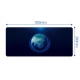 Tapis De Souris XXL Antidérapant Pour Gaming Et Bureau Taille 800x300mm Design Terre - www.yonis-shop.com