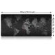 Tapis De Souris XXL Antidérapant Motif Carte Du Monde En Caoutchouc Et Tissu Doux Pour Jeu Taille 90x40cm - www.yonis-shop.com