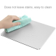 Tapis De Souris Double Face Antidérapant En Alliage D'Aluminium Pour Bureau - www.yonis-shop.com