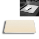 Tapis De Souris Double Face Antidérapant En Alliage D'Aluminium Taille S Argenté Haute Qualité Facile À Nettoyer