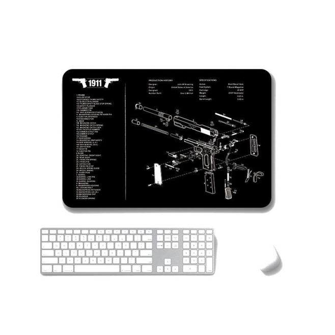 Tapis De Souris Antidérapant Pour Bureau Et Gaming Impression Haute Qualité 4mm Pack De 2 - www.yonis-shop.com