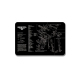 Tapis De Souris Antidérapant Pour Bureau Et Gaming Impression Haute Qualité 4mm Pack De 2 - www.yonis-shop.com