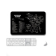 Tapis De Souris Antidérapant Pour Bureau Et Gaming Impression Haute Qualité 4mm Pack De 2 - www.yonis-shop.com
