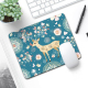 Tapis De Souris Antidérapant En Caoutchouc Épais Avec Motif Cœur Rouge Taille 21x26cm Surface Lisse Et Confortable - www.yoni...