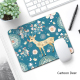 Tapis De Souris Antidérapant En Caoutchouc Épais Avec Motif Cœur Rouge Taille 21x26cm Surface Lisse Et Confortable - www.yoni...