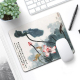 Tapis De Souris Antidérapant En Caoutchouc Épais Avec Motif Cœur Rouge Taille 21x26cm Surface Lisse Et Confortable - www.yoni...