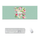 Tapis De Souris Antidérapant En Caoutchouc Pour Bureau Et Étude Avec Impression Tropicale - www.yonis-shop.com