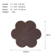 Tapis De Souris En Cuir Crazy Horse Rétro Confortable Et Antidérapant Pour Bureau - www.yonis-shop.com