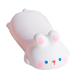 Tapis De Souris En Mousse À Mémoire De Forme Confortable Avec Motif Lapin Résistant Et Lavable