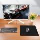 Tapis De Souris Antidérapant Lavable Pour Bureau En Mousse Naturelle 25x30cm Noir - www.yonis-shop.com