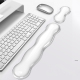Tapis De Souris En Silicone Transparent Confortable Avec Repose-Poignet Anti-Dérapant Soulage La Fatigue Des Poignets - www.y...