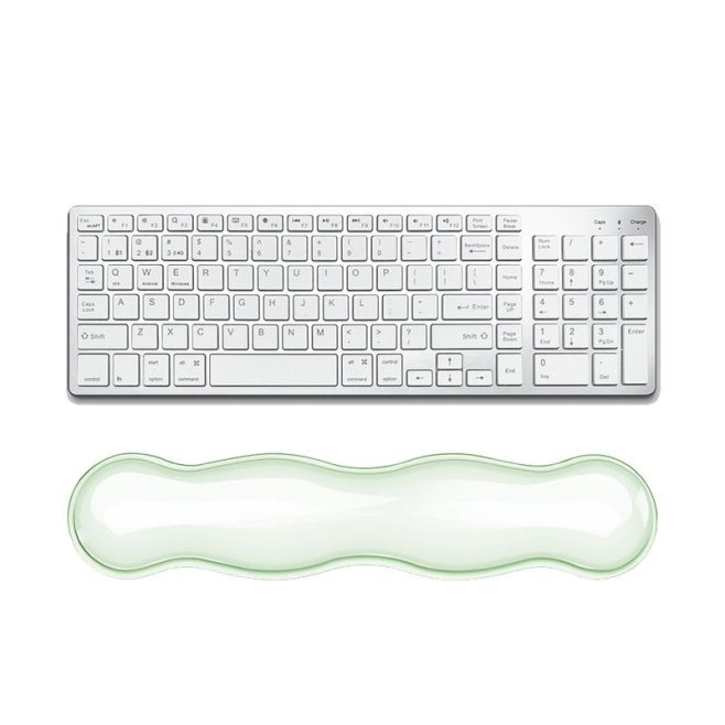 Tapis De Souris En Silicone Confortable Anti-Dérapant Pour Soulager La Fatigue Du Poignet Couleur Verte - www.yonis-shop.com