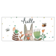 Tapis De Souris Cartoon Antidérapant 400x900mm En Caoutchouc Et Tissu Avec Impression Haute Définition - www.yonis-shop.com