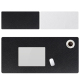 Tapis De Souris Double Face Imperméable Anti-Rayures Résistant À La Chaleur Pour Bureau 90x40cm Argent - www.yonis-shop.com
