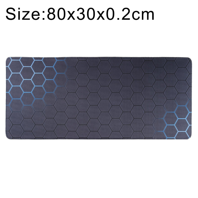 Tapis De Souris Antidérapant Surface En Tissu Pour Jeux Durable Et Confortable Taille 80x30x0.2cm Design Nids D'Abeilles - ww...