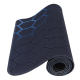 Tapis De Souris Antidérapant Surface En Tissu Pour Jeu Taille 70x30cm Bleu Design Alvéole Durable Et Stable - www.yonis-shop.com