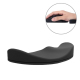 Tapis De Souris Ergonomique En Silicone Pour Main Gauche Avec Support Confortable Anti-Fatigue Noir - www.yonis-shop.com