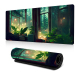 Tapis De Souris Adorable Grenouille Vert Antidérapant Pour Bureau Et Gaming 300x600x3mm - www.yonis-shop.com