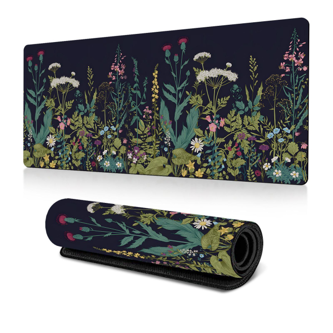 Tapis De Souris Artistique Et Moderne Pour Bureau Et Gaming 400x900x2mm Antidérapant Et Résistant - www.yonis-shop.com
