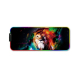 Tapis De Souris RGB Lumineux Anti-Dérapant En Caoutchouc Avec Câble USB Et Surface Lisse - www.yonis-shop.com