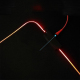 Tapis De Souris RGB Lumineux Anti-Dérapant En Caoutchouc Avec Câble USB Et Surface Lisse - www.yonis-shop.com