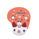 Tapis De Souris Ergonomique En Silicone Confortable Et Antidérapant Pour Repos Poignet Couleur Chocolat Design Chat - www.yon...