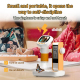 Microscope Digital Portable HD Écran 2 Pouces Idéal Pour Observation Peau Fruits Gemmes Plantes Avec Enregistrement Vidéo et ...