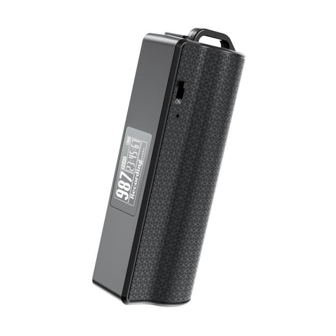 Micro Espion OLED 32GB Avec Réduction Du Bruit Enregistrement Vocal Haute Discrétion Et Contrôle Via Application - www.yonis-...