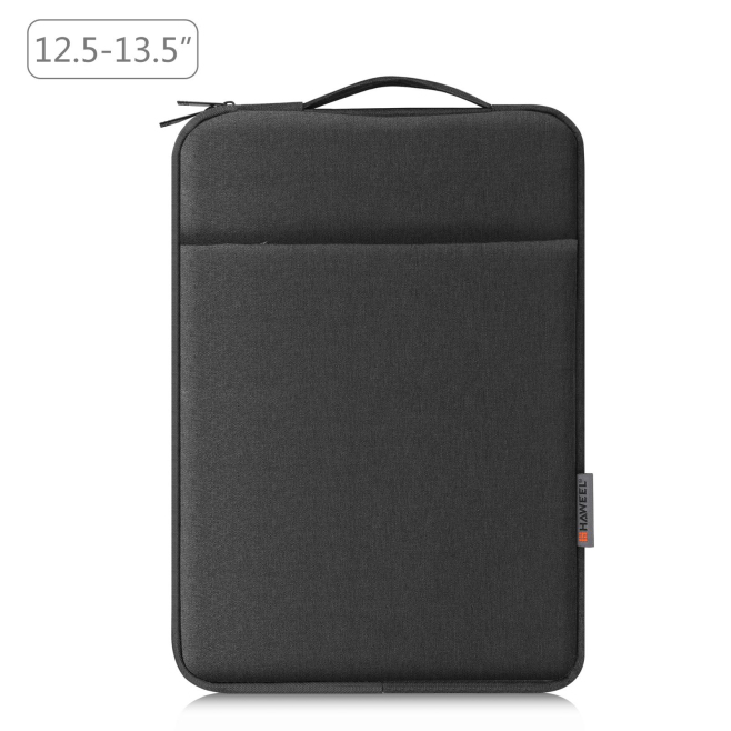 Sacoche Ordinateur Portable 12.5-13.5 Pouces Protection Optimale Design Fin et Léger avec Poignée Rétractable Espace de Range...