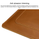 Sacoche Ordinateur Portable En Cuir Véritable Verte Pour Laptop 12 Pouces Et Moins Protection Optimale Contre Chocs Et Rayure...